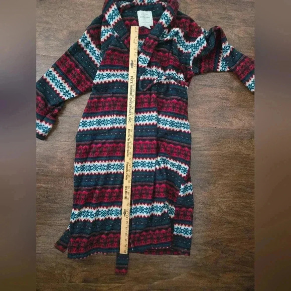 Vintage 90s Victoria Secret Country Womens Size Small Petite Southwestern Flee - Picture 6 of 8